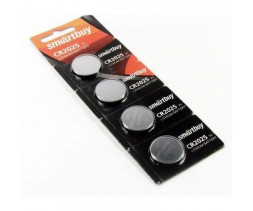 Батарейки SMARTBUY круглые CR2025 цена за 5шт.