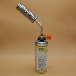 Горелка газовая цельнометаллическая большая с вентилем