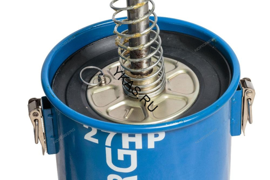 Установка для раздачи густой смазки ручная NORDBERG 27HP (12 л) 