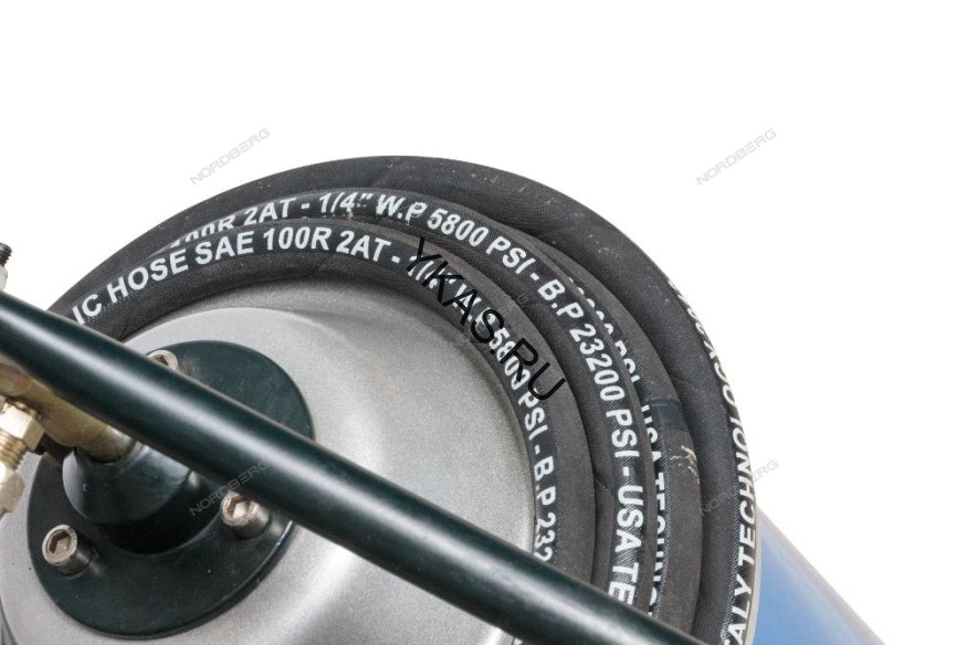 Установка для раздачи густой смазки ручная NORDBERG 27HP (12 л) 