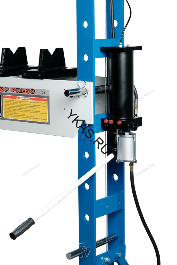 Напольный пресс NORDBERG N3650A с пневмоприводом и педалью