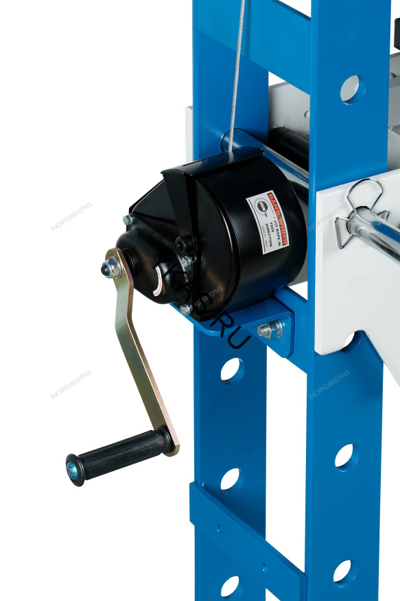 Напольный пресс NORDBERG N3650A с пневмоприводом и педалью