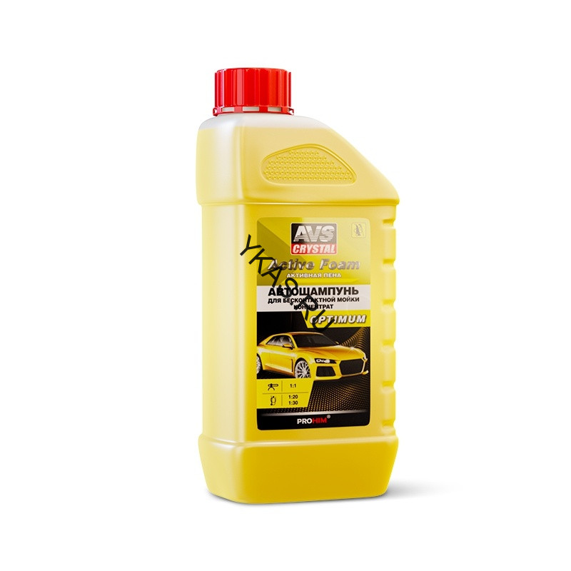 AVS  Автошампунь для бесконтактной мойки  "Active Foam" 1:1 PF-10 OPTIMUM 1л.