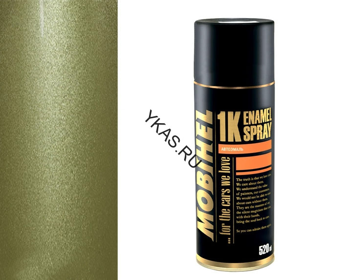 Mobihel  Эмаль базовая металлик золотая нива (520мл)