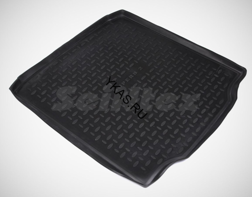 Коврик багажн.  Skoda Superb II (09-) (РЕЗИНА)