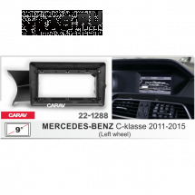 Переходная рамка CarAv 22-1288 9' Mercedes C-klasse 2011-2015 (левый руль)  предзаказ