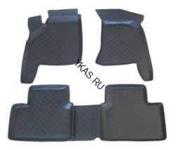 Коврики резиновые Lada 2110 - 2112 тэп (корыто)