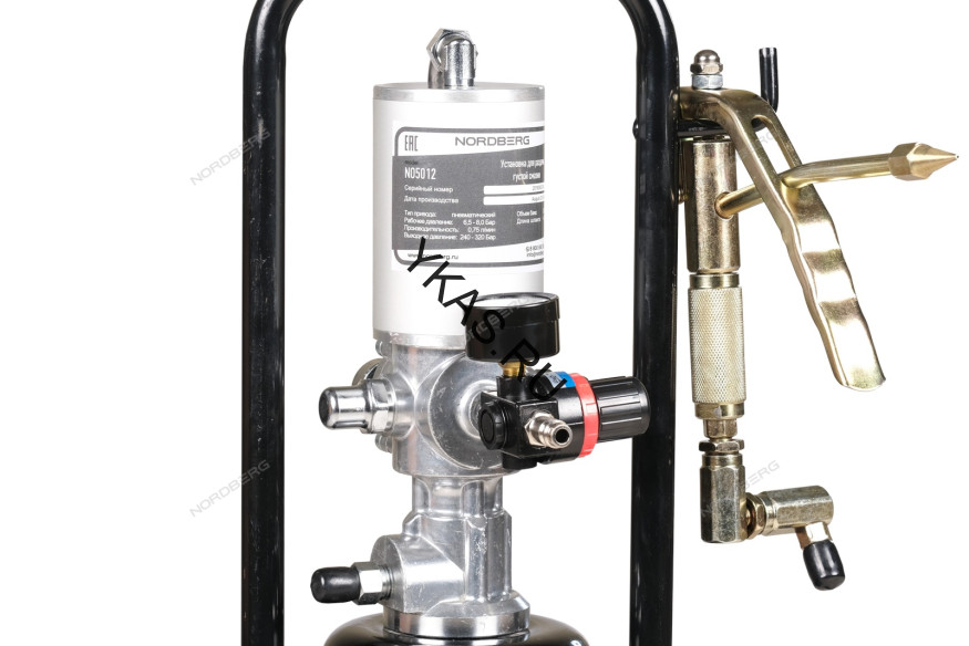 Пневматическая установка NORDBERG NO5012 для раздачи густой смазки (12 л) 