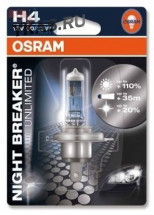 Лампа OSRAM 12V     H4   60/55W  NBU-01В  P43t (блистер 1шт) (+110%)
