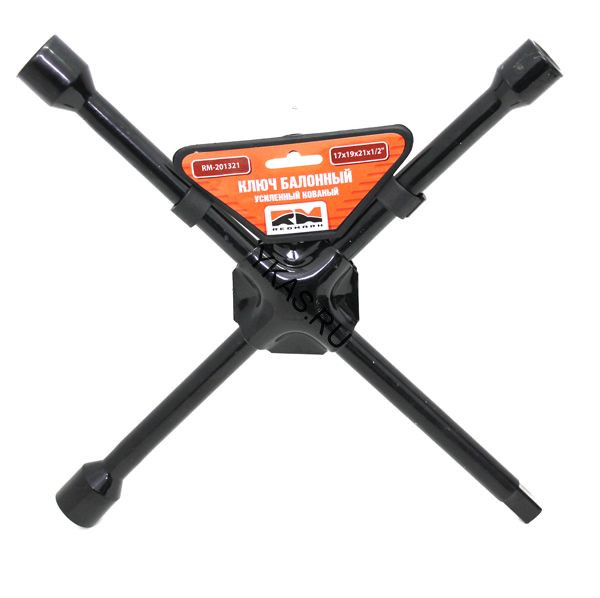 RedMark Ключ балонный "крест" 17х19х21х 1/2"  усиленный
