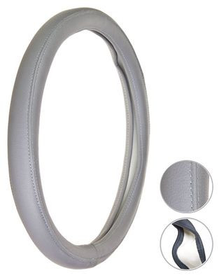 Оплетка на руль    Vitol  VP 065 GY M сер/БО/один шов