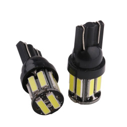 SOLAR Свет-од 12V T10 10 SMD 7020 W5W W2.1x9.5d