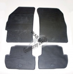 Коврики резиновые   Chevrolet Spark с 2010г.