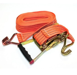 Стяжка груза "RedMark" 50мм х 6м 4т. с фиксатором , в пакете