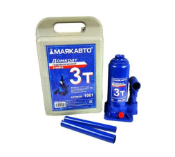 Домкрат гидравл. телескоп  3т чемод. "М5" с клапаном  (под.180-350 мм)