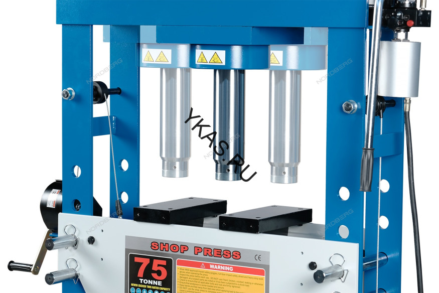 Напольный пресс NORDBERG N3675A с пневмоприводом
