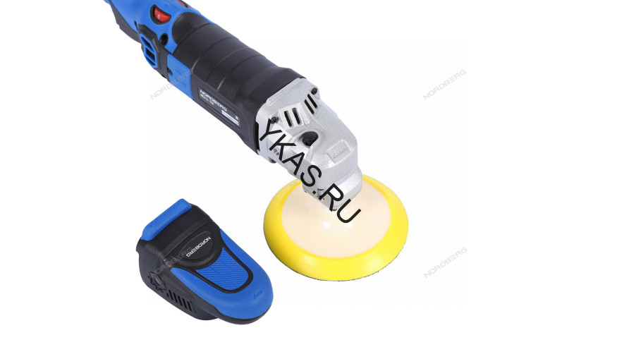 Полировальная машинка NORDBERG NE414-150 (Ø диска 150 мм, 450-1950 об/мин, 1200 Вт)