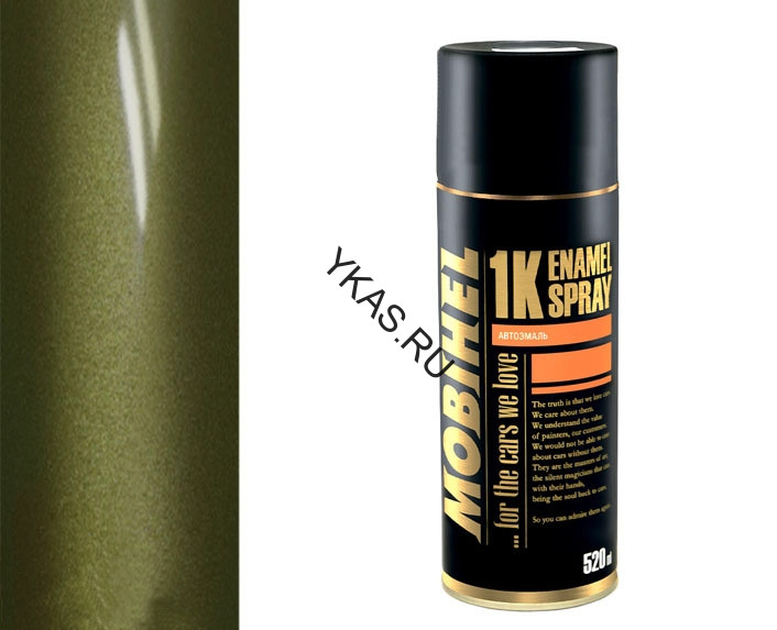 Mobihel  Эмаль базовая металлик золотой лист (520мл)