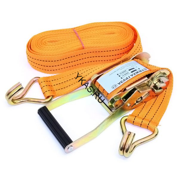 Стяжка груза  "RedMark"  50мм х  8м  4т.  с фиксатором , в пакете