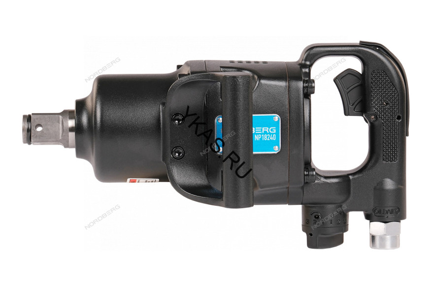 Ударный пневмогайковерт NORDBERG NP18240 с коротким валом (1", 2500 Нм)