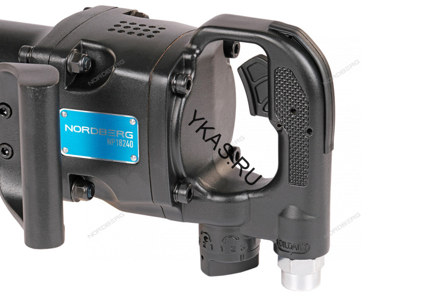 Ударный пневмогайковерт NORDBERG NP18240 с коротким валом (1", 2500 Нм)