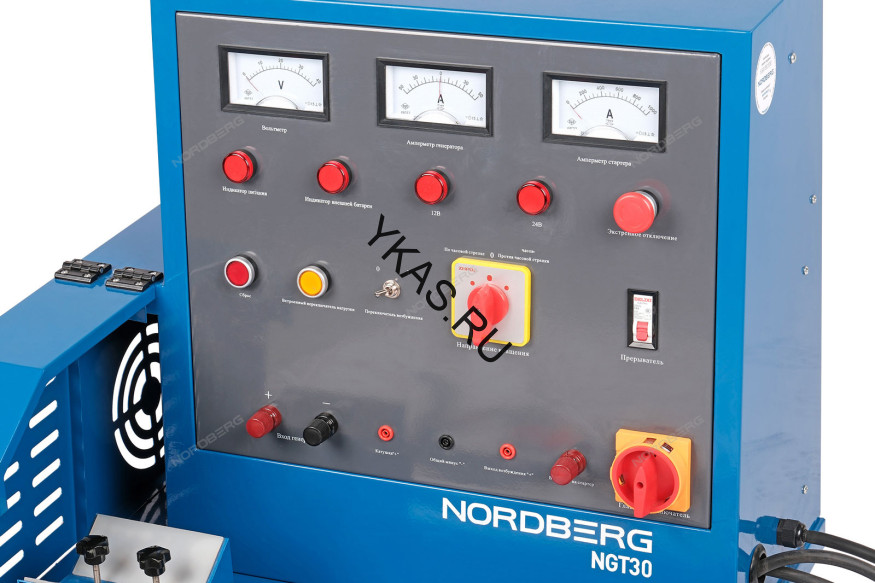 Стенд для проверки генераторов и стартеров NORNBERG NGT30 (380В)