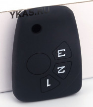 Чехол силиконовый для ключа зажигания  CHEVROLET (три кнопки)