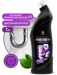 GRASS  Средство для чистки труб  "DIGGER-GEL PRO"  гель  1л.