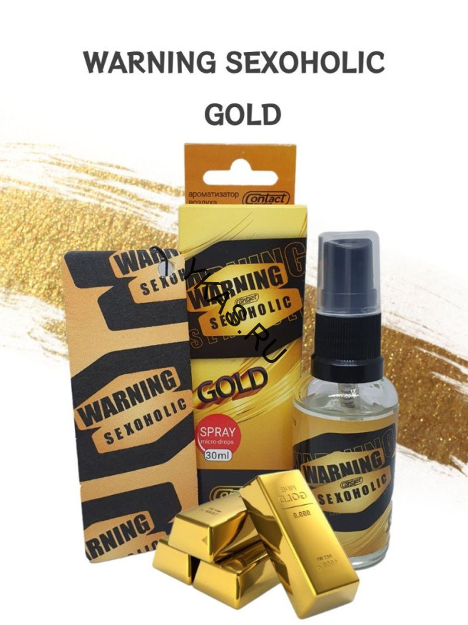 Осв.возд.  Соntact  ЁЛКА+СПРЕЙ  SEX  WARNING  GOLD SEXOHOLIC
