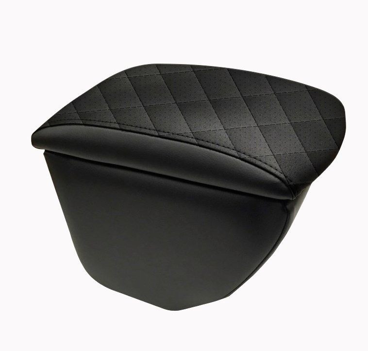 Подлокотник мод. Skoda Rapid с 2020г-  чёрный/чёрный/чёрный  РОМБ