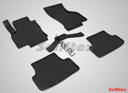 Коврики резиновые   Audi A3 с 2012г-  СЕТКА