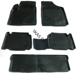 Коврики резиновые   Hyundai ix 55 2009-2012г. тэп (корыто)