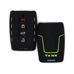 Чехол силиконовый для ключа зажигания TANK (четыре кнопки) №1