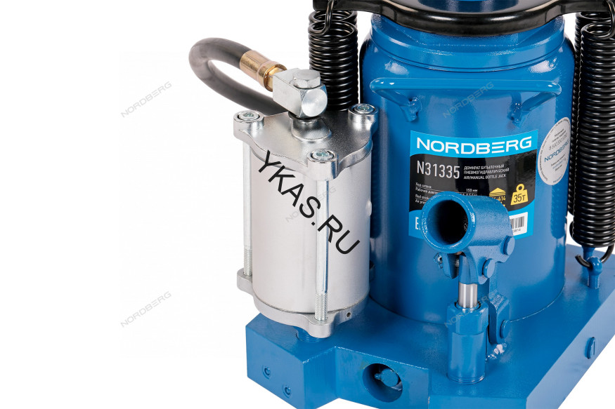 Домкрат бутылочный пневмогидравлический NORDBERG N31335