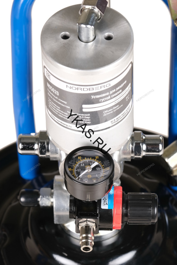 Пневматическая установка NORDBERG NO5020 для раздачи густой смазки (20 л) 