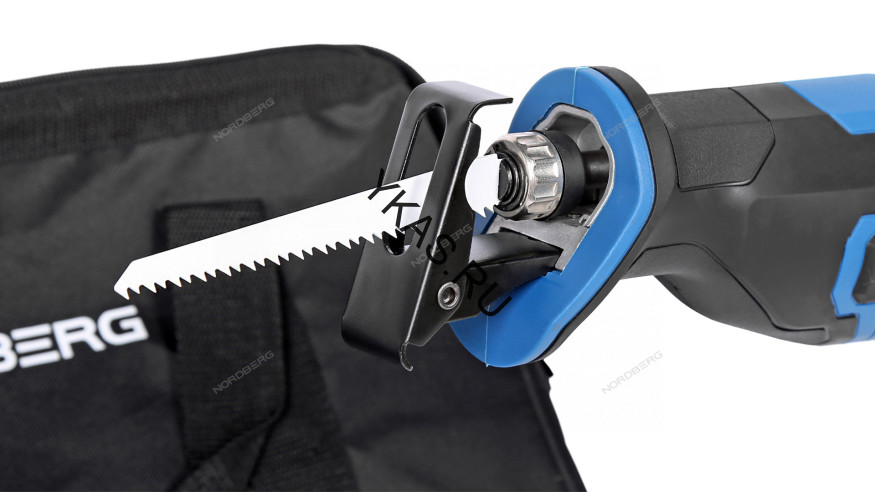 Аккумуляторная сабельная пила NORDBERG NE611K (ход 25 мм)
