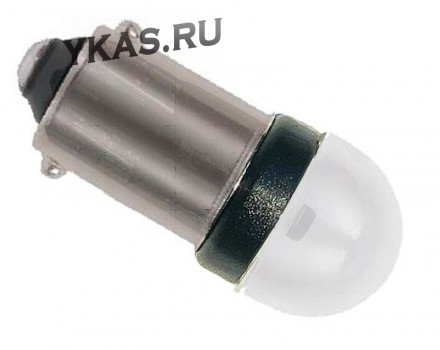 Маяк Cвет-од 12V  T8  3 SMD (2835) BA9s SUPER WHITE (бл.2шт)