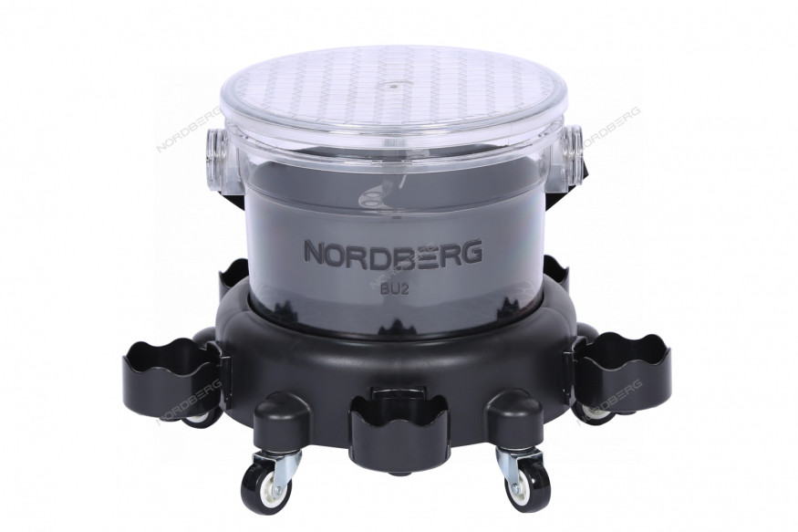 Ведро на колесах NORDBERG BU2 для мойки и детейлинга