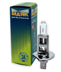 Лампа МАЯК 24V H1 100W Р14,5s (1шт)