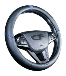 Оплетка на руль CF SECTOR - М, Чёрный/Синий