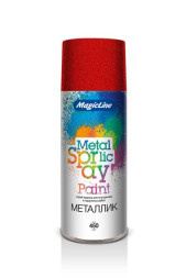 MagicLine Краска металлик 2020 Красная (450мл) RAL 440M