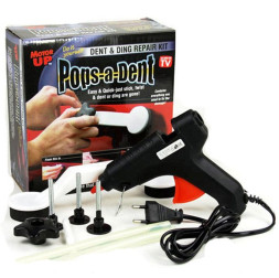 Пистолет клеевой + набор инструментов