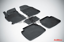 Коврики резиновые   Mazda 6 2007-2012г.-  БОРТ