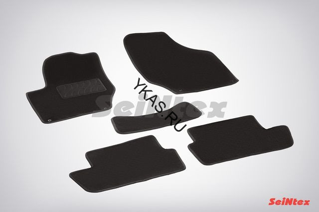 Коврики текстильн. Peugeot 308/408/ Citroen C4 2008-2015г. /компл.5шт./осн.резин./ LUX