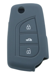 Чехол силиконовый для ключа зажигания TOYOTA (три кнопки) №1