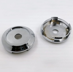 Заглушка (колпачок) на литой диск D64, наружн. d=64мм, внутр d=60мм. хром