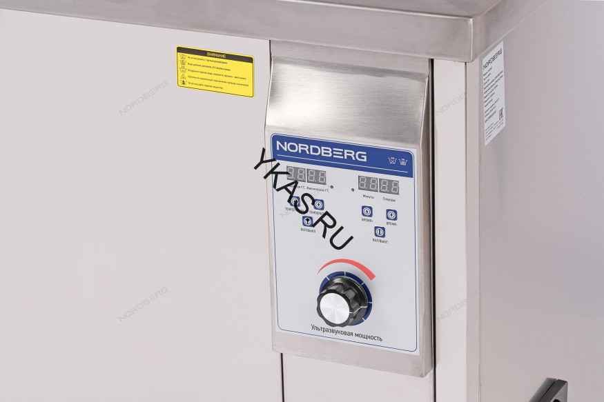 Ультразвуковая ванна NORDBERG NU530D с подогревом и дегазацией (53 л)