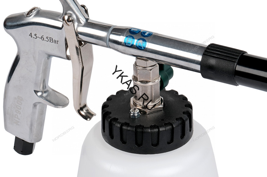 Моющий пистолет NORDBERG NP9006 с металлической вращающейся насадкой
