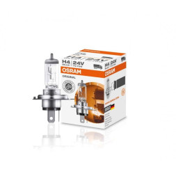Лампа OSRAM 24V H4 75/70W P43t (картон 1шт)