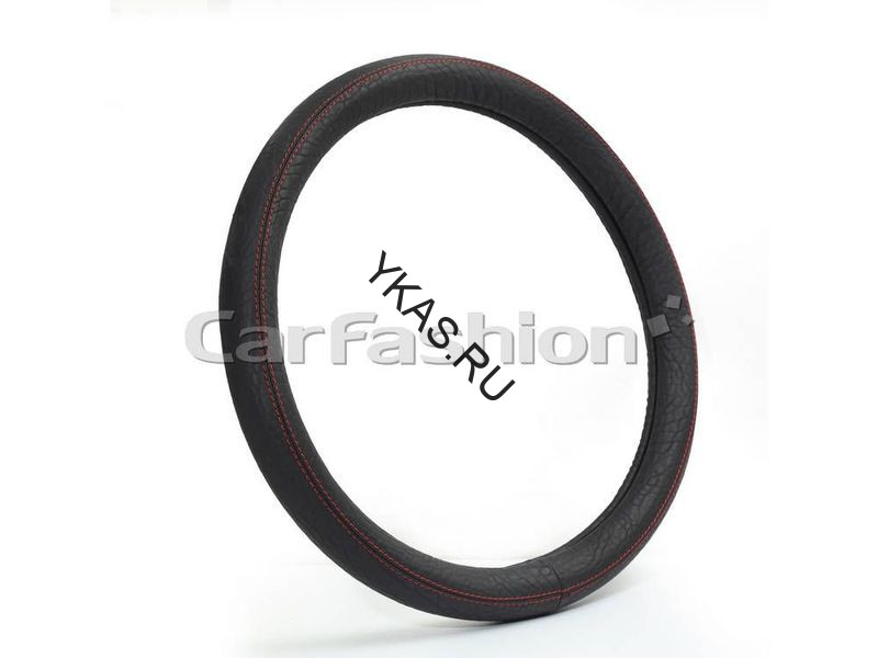 Оплетка на руль   CF  MODERN - М,  Черный/Красный